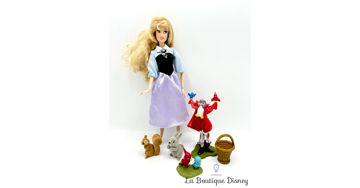 Poupée Aurore Forêt La Belle au Bois Dormant Disney Store 2014 Aurore
